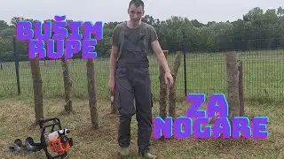 Я сверлю отверстия дрелью Womax.