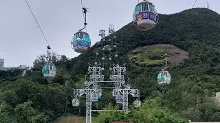 Hong Kong views from above🇭🇰 # cablecar #detsay 11.30.2k25