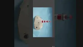 Create A Lighthouse on The Island in Blender 3D / #shorts #blender