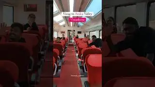 Vizag to Araku in Vistadome!🤩 #araku #arakuvalley #vistadome #vizag