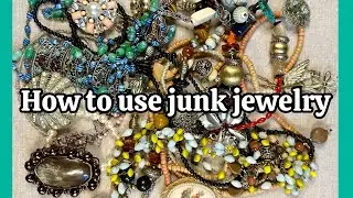 🌸 From junk jewelry to beautiful dangles & embellishments!