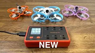 NEW 1S Charger from Betafpv | HexaCharger Pro | 6-Port 1S Charger with Storage Charge Function