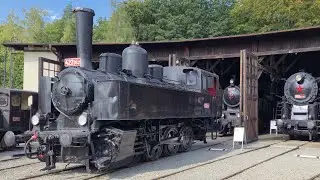 Besuch des Eisenbahnmuseums der Tschechischen Bahn in Luzna u Rakovnika