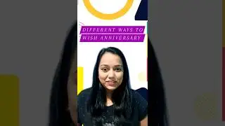 Unique Wedding Anniversary Wishes for Couples! Spoken English #shorts