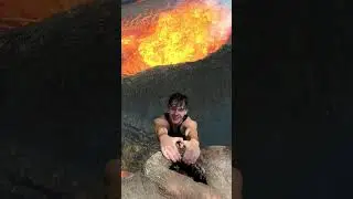 Jumping in the Volcano #skydiving