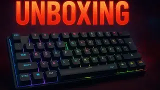 Trust Gaming GXT 867 Acira 60% Mechanische Tastatur Unboxing