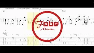 Major Lazer & DJ Snake - Lean On / Guitar Acoustic Tab