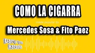 Mercedes Sosa & Fito Paez - Como La Cigarra (Versión Karaoke)