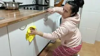 🛸 COMO LIMPIO EL EXTRACTOR Y LOS MUEBLES DE LA COCINA 🛸| 🫛 CÓMO HAGO UNOS GUISANTES FÁCIL Y RÁPIDO 🫛