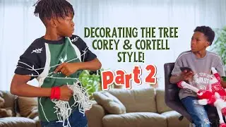 Part 2 of Corey and Cortell’s holiday takeover has officially started!🎄✨