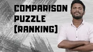 COMPARISON PUZZLE TRICKS ( ORDER AND RANKING ) | EXPECTED QUESTION | RRB PO