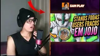 REACT - Stands Incr&iacute;veis Com Usu&aacute;rios Fracos em JoJo - JOJO BIZ ADVENTURE