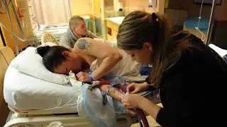 Labour in the maternity ward at St. Paul's Hospital