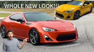 Scion Frs Gets A Complete Transformation | Wrapped in Gloss Fiery Orange