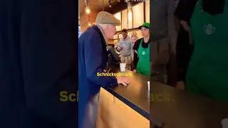 Opa rastet bei Starbucks&lsquo; aus!!#deutschkurs #deutsch #kurzvideo #germanlanguage #witzig