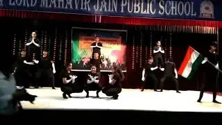 Independence Day Patriotic Dance Winners. Lord Mahavir Jain Public School, Ambala Cantt.