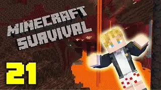 Minecraft Survival #21 - Jak zdobyć Twierdze w Netherze?