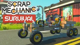 When Moving Day Goes Wrong! - Scrap Mechanic Survival