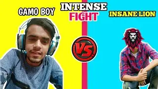 Insane lion vs gamo boy | insane lion & gamo boy - intense fight👊 part #4