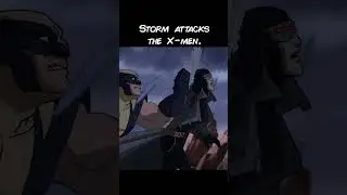 Storm attacks the X-men | #marvel #xmen #storm #wolverine #cyclops