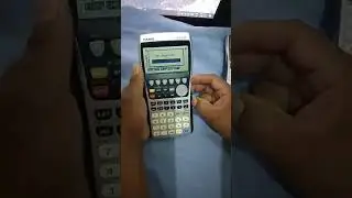 CARGAR PROGRAMAS A CALCULADORA CASIO FX 9860 SD
