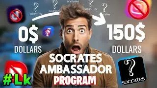 Socrates Sinhalen | Socrates Ambassador program කියන්නෙ මොකක්ද❗ | How to earn crypto in Socrates app