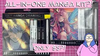 5 BELOW MANGA PACKS?! ✍ Are They Worth the Money? 💰