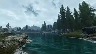 Skyrim River Ambience &ndash; Relaxing Jeremy Soule Music for Mind Healing, Deep Sleep & Focus | 4K NO ADS