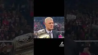 Cody Rhodes crying like a baby