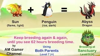 How To Breed Abyss Dragon | Dragon City Breeding Guide May 2018