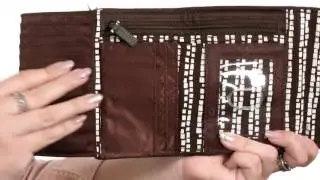Vera Bradley Rfid Riley Compact Wallet SKU:8927930