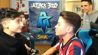 TheExal04 y Attack3000 se BESAN en DIRECTO! 😳😱