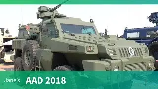 AAD 2018: Paramount Marauder mine-protected armoured vehicle