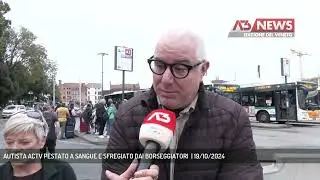 AUTISTA ACTV PESTATO A SANGUE E SFREGIATO DAI BORSEGGIATORI  | 19/10/2024