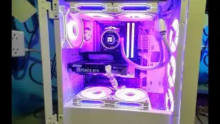 Обзор Vetroo AL800 и сборка с Ryzen 7600x/RTX 5060. Тест Fortnite