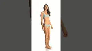 Bikini Lab Sand Dunes Cutout Hipster Bikini Bottom | SwimOutlet.com