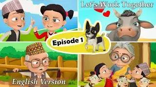 SUPER Nani Babu | Episode 01 Let's Work Together | Animated Cartoon Story