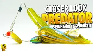 Спиннербейт нового поколения с приманкой-свимбейтом: приманки Predator Lures