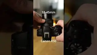 How to make your small lens into a Tele zoom lens, using Digital Teleconverter in Canon R50