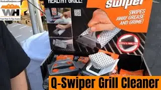 Q-Swiper BBQ Grill Brush Cleaner System #ProudGrill Company | Weekend Handyman