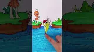 ✏️Creative Cool and Love Animated Story💖 #diy #story