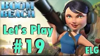 Boom Beach Let's Play #19 - Hooka Attack Strategy Gameplay - Heavy And Zooka Attacking Player Bases