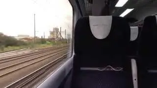 Flying Through Hayes And Harlington On A First Great Western Class 43 HST (09/6/15)