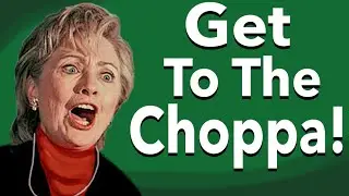 Hillary Clinton in Bosnia:  We're taking sniper fire!  Get to the Choppa!