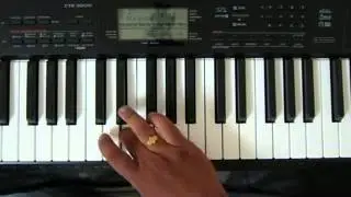 KALYANI RAGA GEETHAM ON KEYBOARD కళ్యాణి రాగ గీతం కమల జాదళ విమల సునయన కీబోర్డు పై వాయించే విధానం
