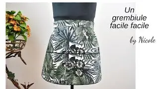 ✂️⬆️Tutorial - Come realizzare un grembiule facile facile