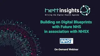 CPD webinar |  Building on Digital Blueprints with Future NHS and NHSX