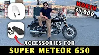 Super Meteor 650 Accessories Worth 35000 |Royal Enfield
