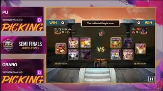 魔靈召喚 | 傳奇賽 | Obabo v Pu | Summoners War