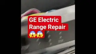 GE range  Repair😬😬 #quickdrying #kenmore #dryerrepair #laundry #laundryrevolution #kenmoreappliances